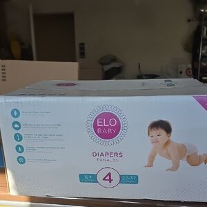 Diapers - Size 4, White